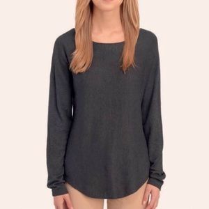 Joan Vass Black Sweater Size XL